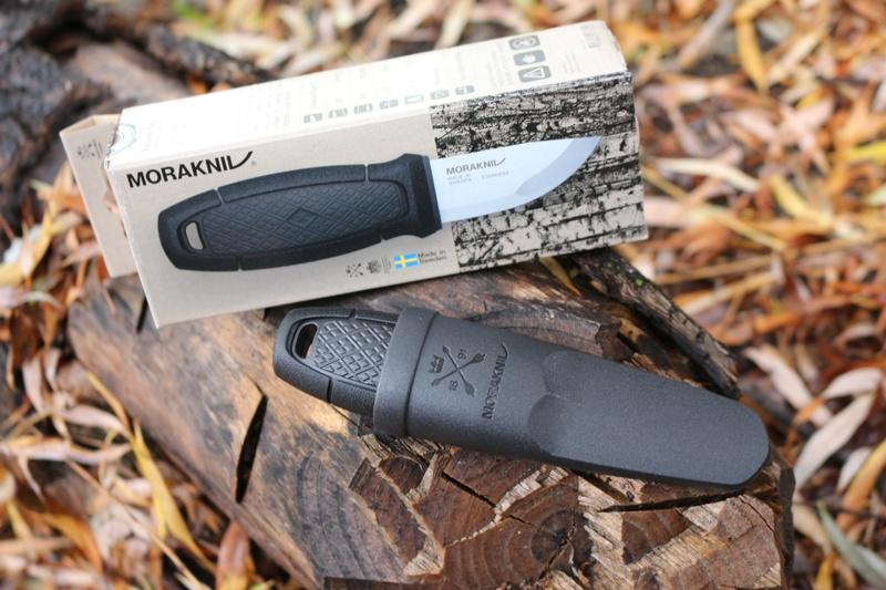 Mora of Sweden Eldris (12647) coltello, nero