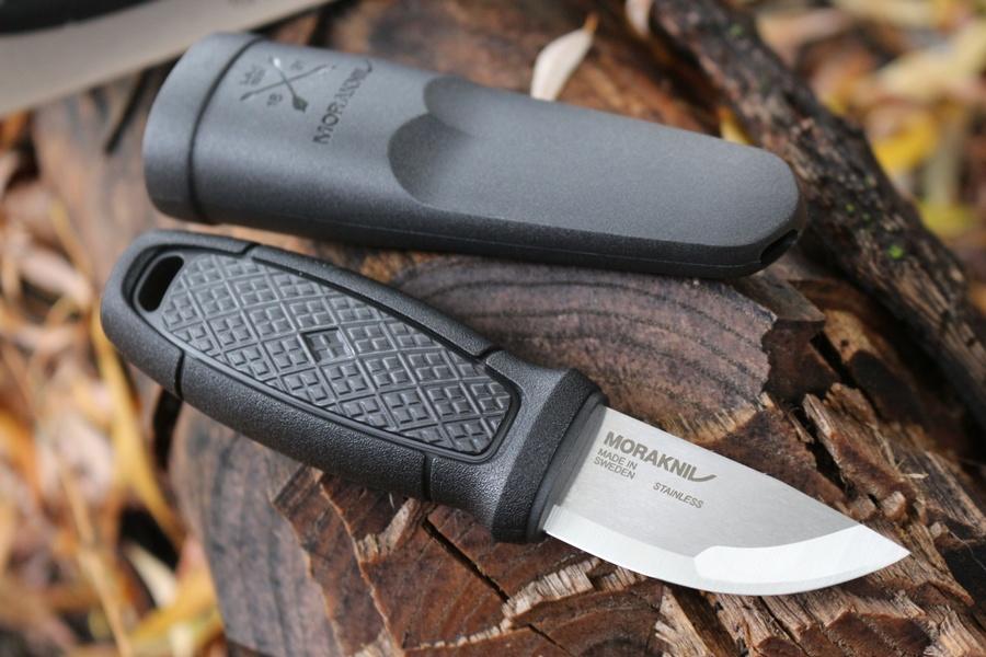 Mora of Sweden Eldris (12647) coltello, nero