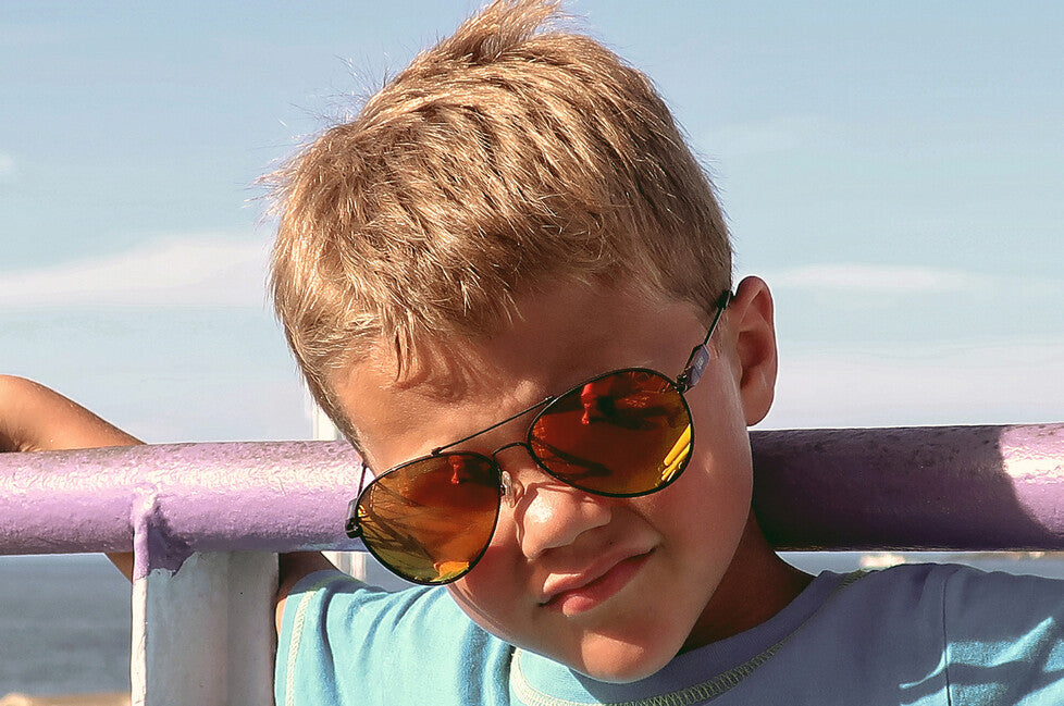 ActiveSol Kids Iron Air occhiali da sole polarizzati per bambini, arancione/Arancione