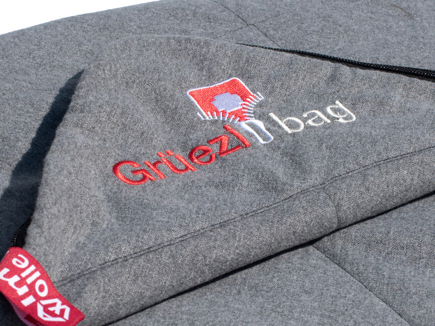 Grüezi-Bag Wellhealth Grüezi coperta di lana, grigia