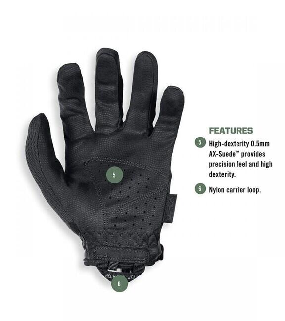Mechanix Specialty guanti tattici 0, 5 neri