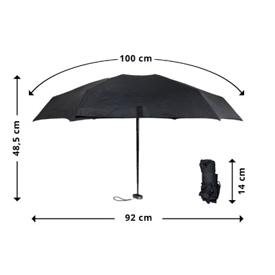 Origin Outdoors Piko ombrello, nero