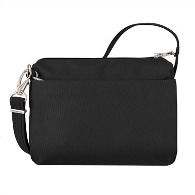 Travelon Crossbody Classic borsa a tracolla antifurto nera