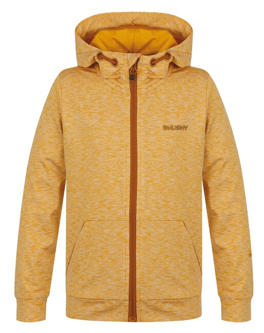Husky Alony K felpa con cappuccio, gialla