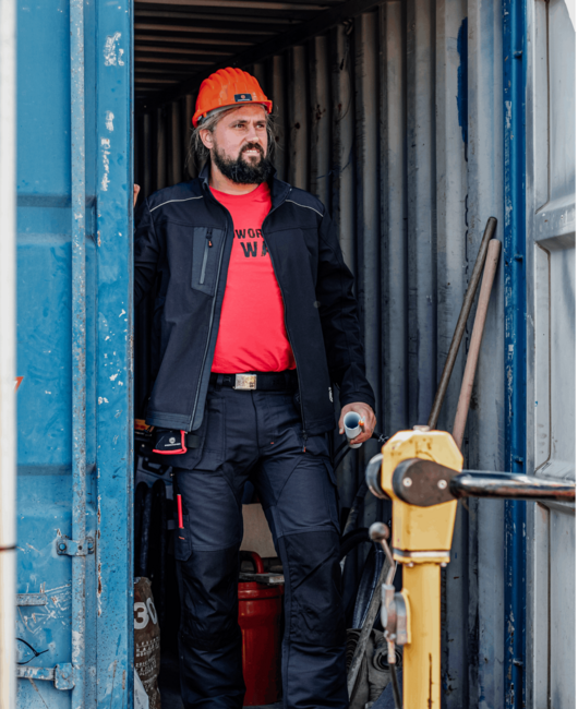 BENNON Erebos pantaloni da lavoro, neri