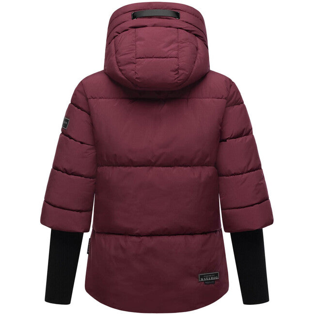 Navahoo Lotusherz XIV giacca invernale da donna, vino