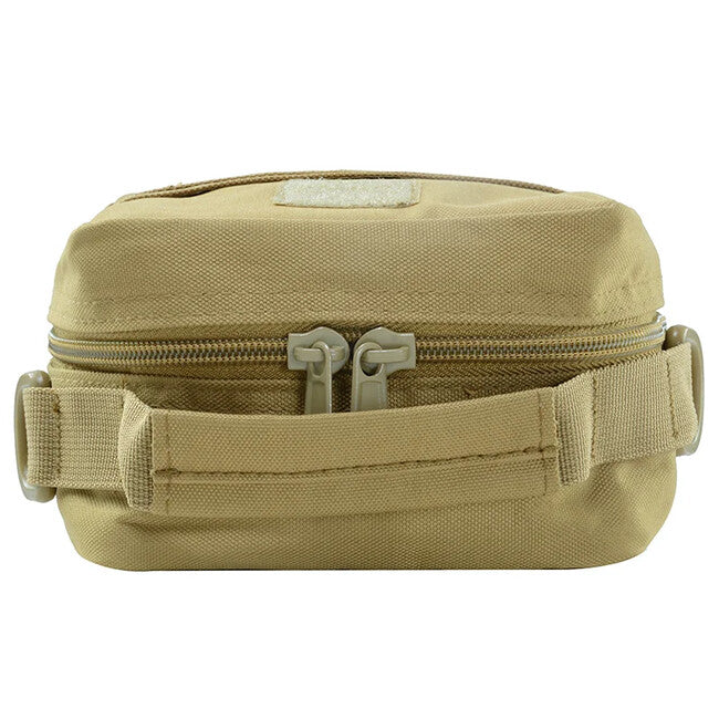 DRAGOWA Tactical Borsa medica tattica impermeabile a tracolla 2L, verde