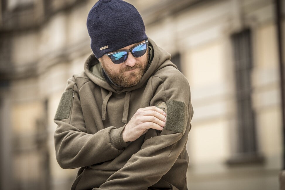Helikon-Tex Felpa tattica urbana (canguro) - verde