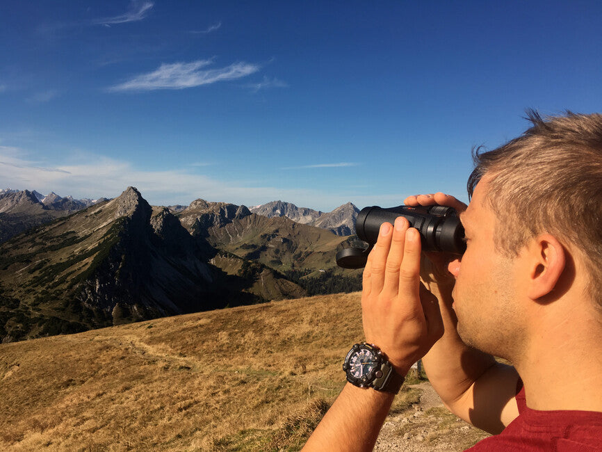 Origin Outdoors Mountain View binocolo 8 x 32, nero