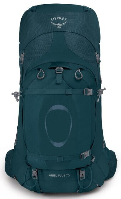 Osprey Ariel Plus 70 zaino da trekking, night jungle blue