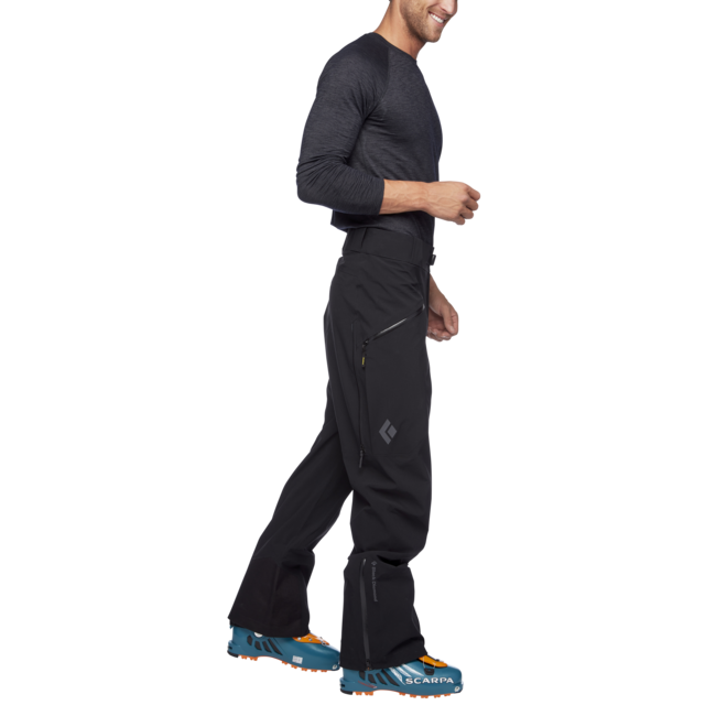 Black Diamond Recon Stretch da uomo pantaloni da sci, neri