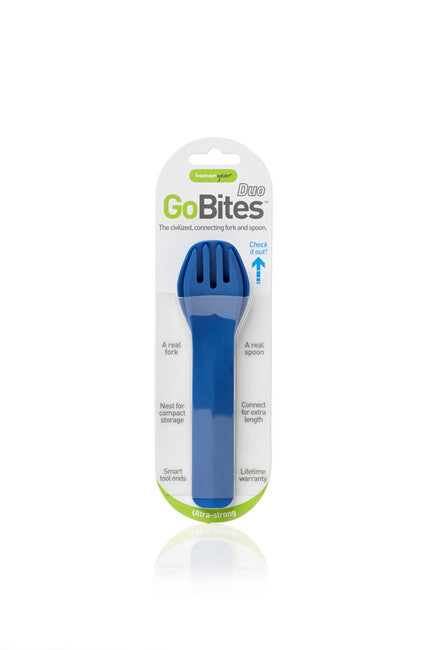 Humangear GoBites DUO posate, blu