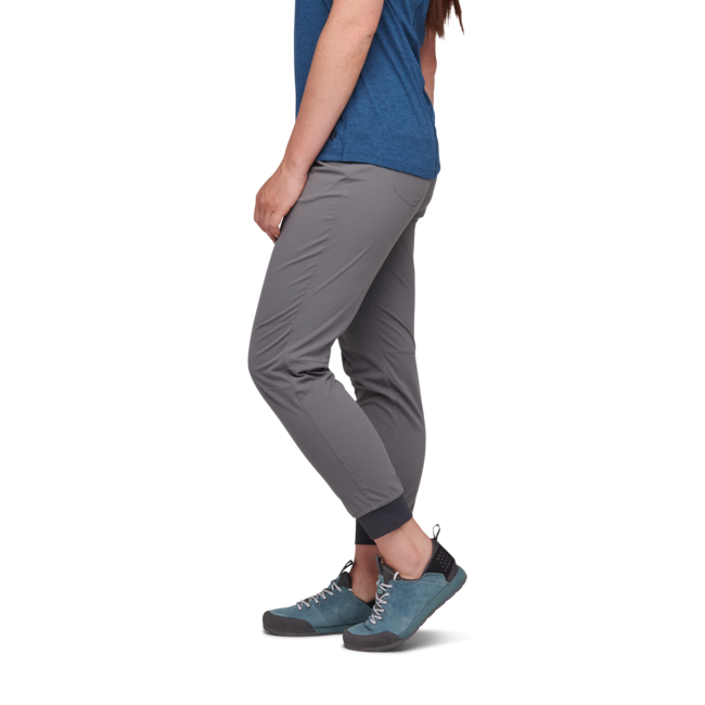 Black Diamond Technician Jogger pantaloni da donna, grigi acciaio