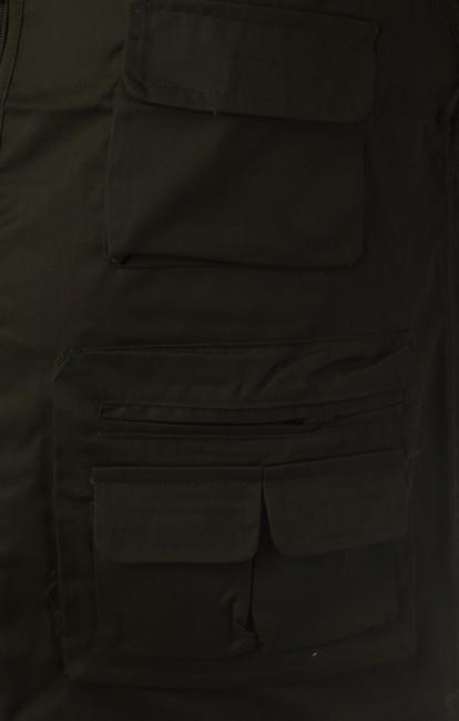 O&T Natur gilet security, oliva