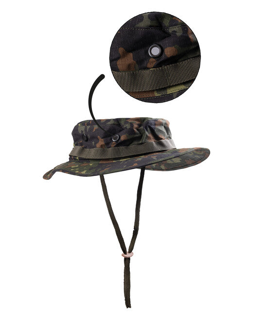 Mil-Tec cappello US tipo GI rip-stop flecktarn