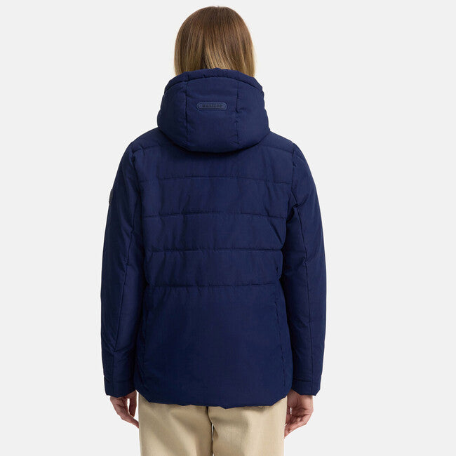 Marikoo Alemee giacca invernale da donna con cappuccio, blu brillante
