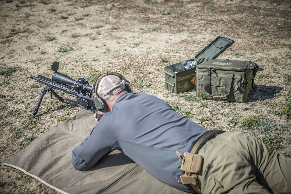 Helikon-Tex BACKBLAST MAT esteso - tappeto da tiro, verde adattivo