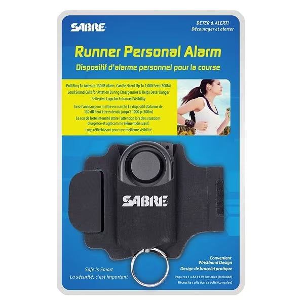 Sabre Red Runner allarme personale 130db, nero