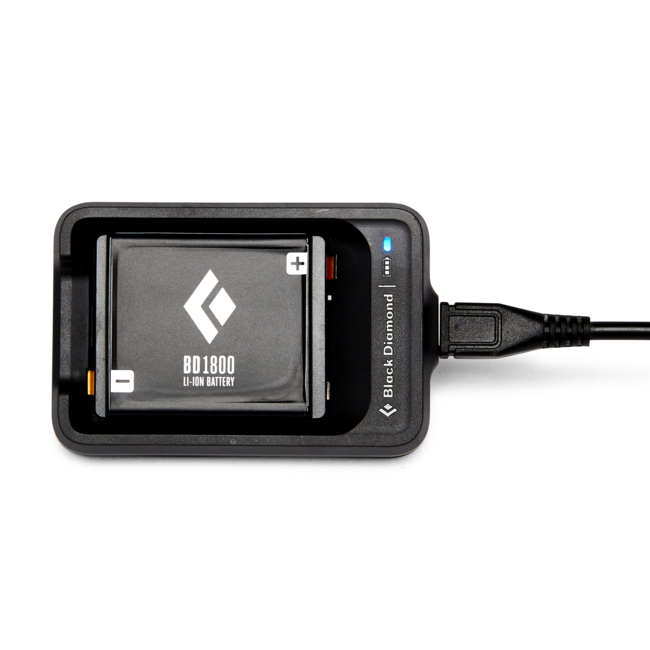 Black Diamond Bd 1800 batteria con caricatore