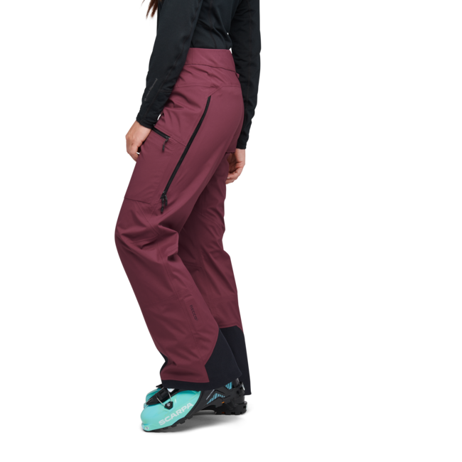 Black Diamond Recon Lt Stretch pantaloni da donna, mora