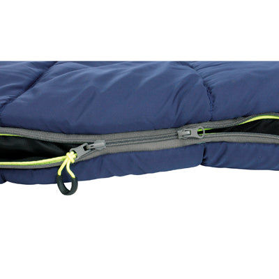 Outwell Contour Lux Double sacco a pelo, cerniera a sinistra