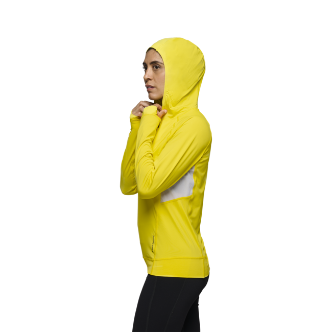 Black Diamond Alpenglow Pro felpa da donna, gialla pulito