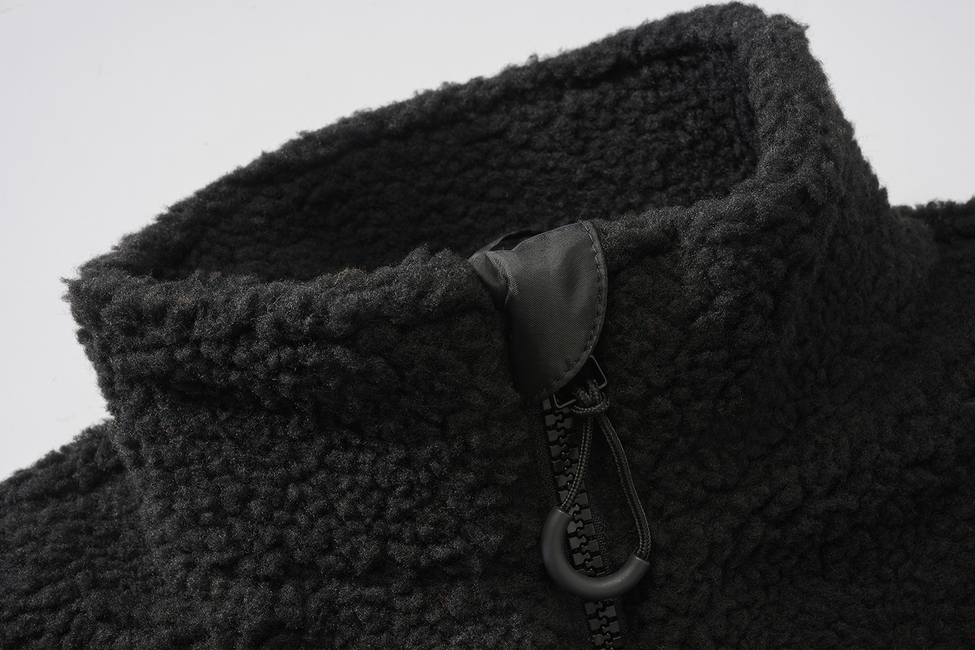 Brandit Teddyfleece gilet in pile, nero