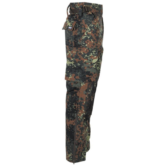 MFH Professional Commando Smock Pantaloni Rip stop, bw camo
