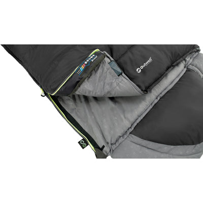 Outwell Contour Standard Sleeping Bag, Left Zip