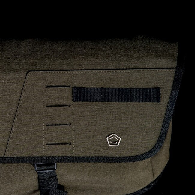 Pentagon Consul Side Messenger borsa, grigio scuro