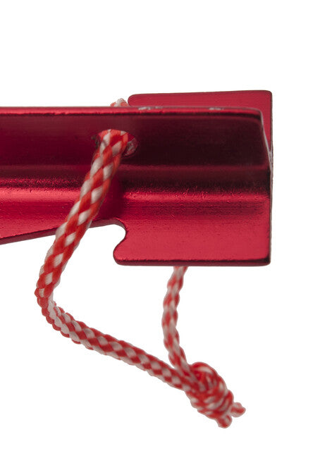 BasicNature T-Stake picchetto per tenda 25 cm 4 pz., rosso