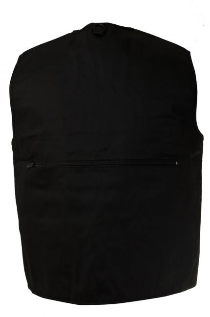 O&T Natur gilet security, nero