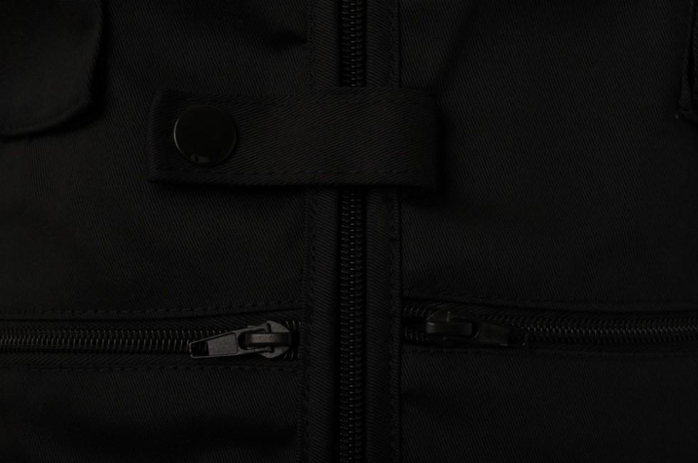 O&T Natur gilet security, nero