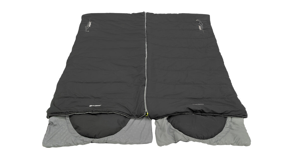 Outwell Contour sacco a pelo sinistro, nero notte