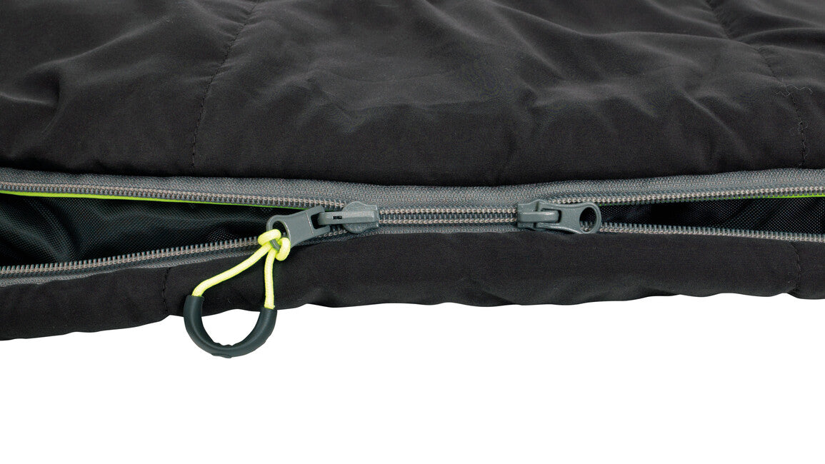 Outwell Contour sacco a pelo sinistro, nero notte