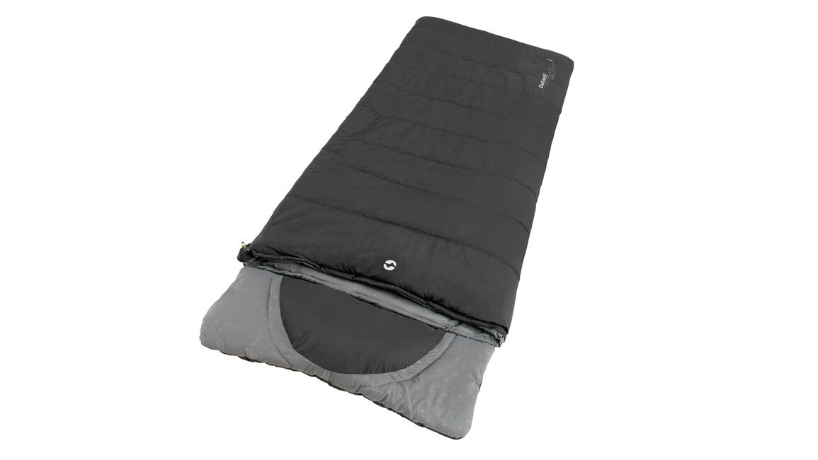 Outwell Contour sacco a pelo sinistro, nero notte
