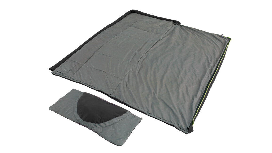 Outwell Contour sacco a pelo sinistro, nero notte