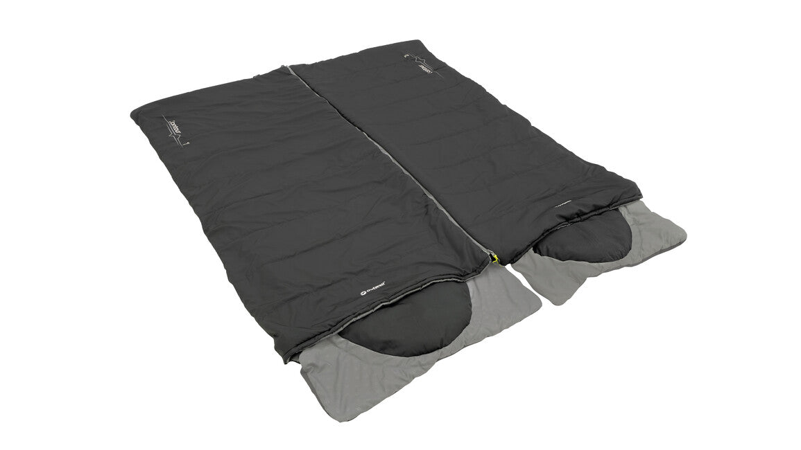 Outwell Contour sacco a pelo sinistro, nero notte