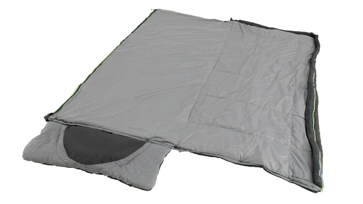 Outwell Contour sacco a pelo sinistro, nero notte