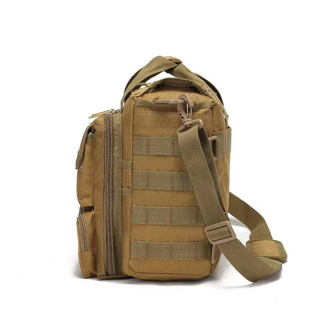 DRAGOWA Tactical Borsa per computer, digital woodland