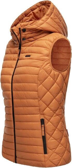Marikoo Hasenpfote gilet di transizione da donna, cannella arrugginita