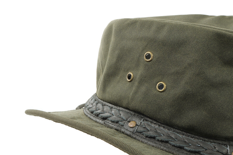 Origin Outdoors Ranger cappello oilskin, oliva