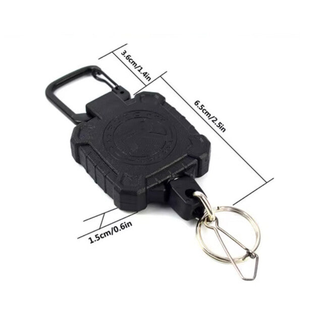 Leguon Keyhex Κλιπ Κλειδιών με Χαλύβδινο Σχοινί, Λαδί