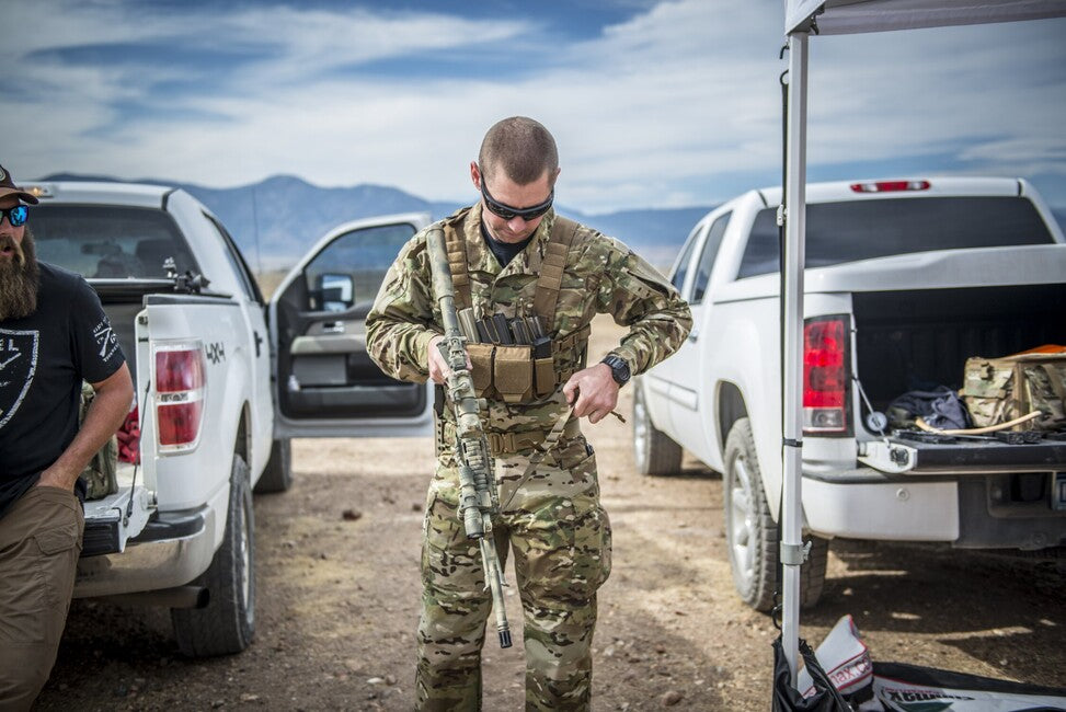 Helikon-Tex COMPETITION MultiGun Chest Rig, Adaptive Green