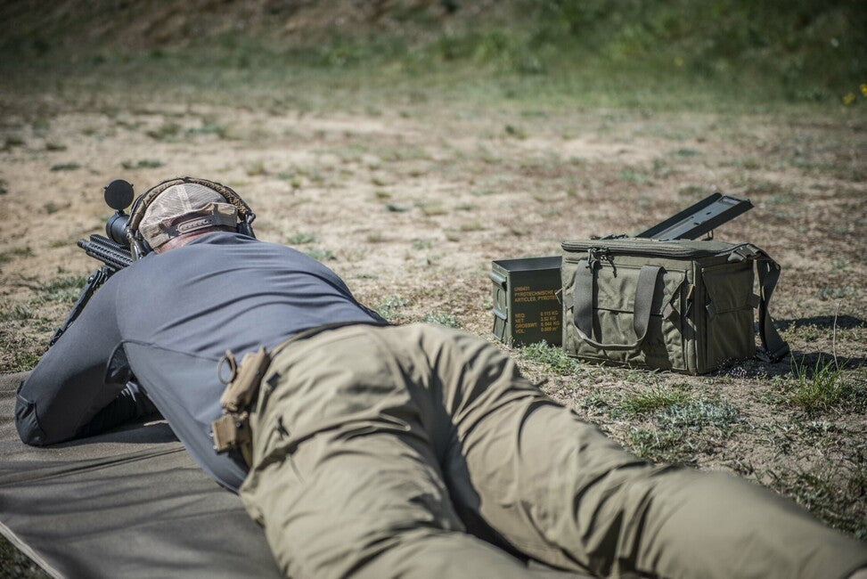 Helikon-Tex BACKBLAST MAT esteso - tappeto da tiro, verde adattivo