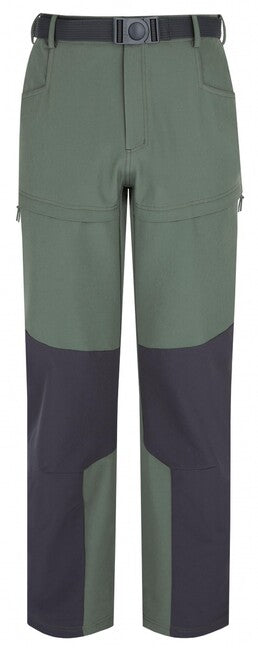 Husky Keiry pantaloni outdoor da uomo, verde/antracite