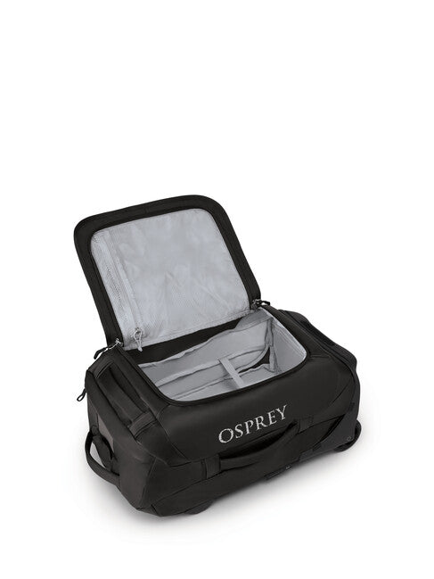 Osprey Rolling Transporter 40 borsa da viaggio su ruote, nera