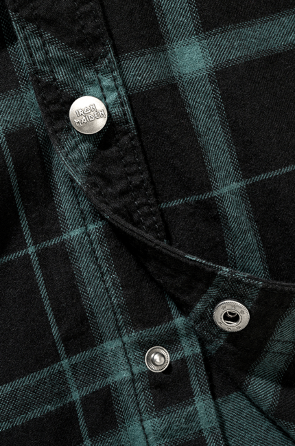 Brandit Eddy camicia con cappuccio, nera e verde