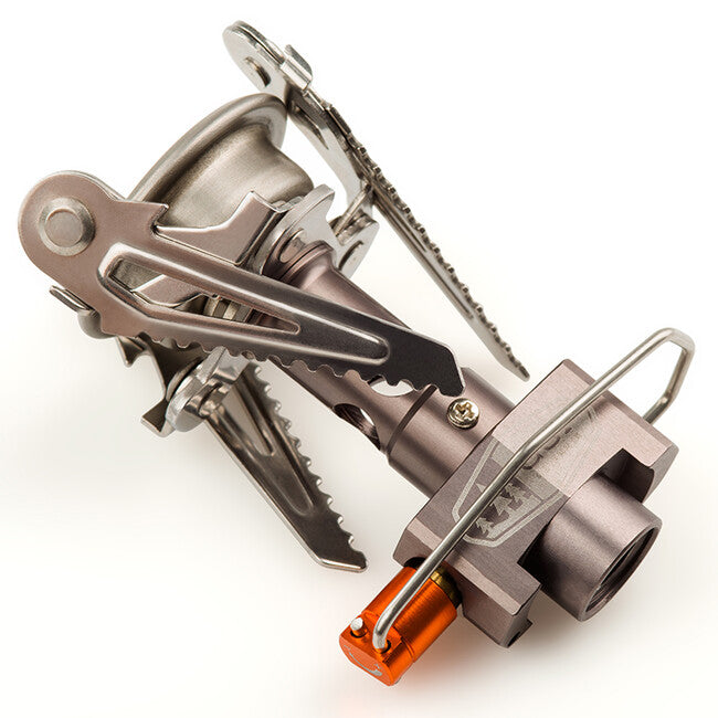 GSI Outdoors Pinnacle Canister Stove stufa a gas da trekking, argento