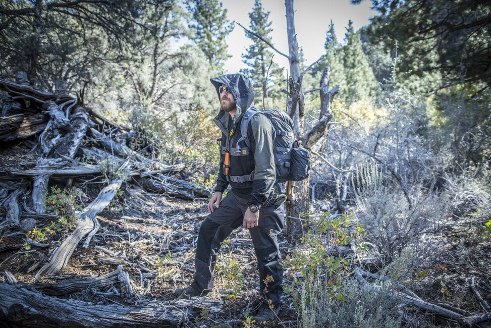 Helikon-Tex Pilgrim pantaloni outdoor, verdi taiga/nero